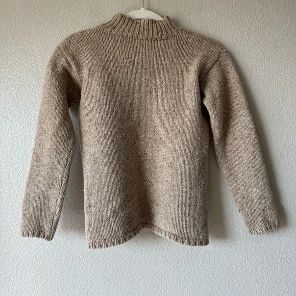 Vintage Eileen Fisher Merino Wool Sweater Mock Neck - Picture 4 of 9